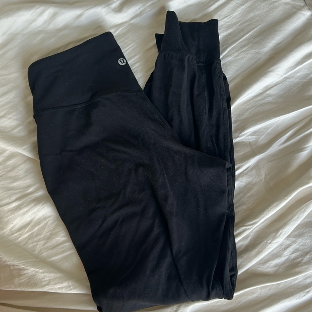 Lululemon black size 6 joggers